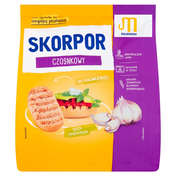 Mamut Chrupiące bułeczki skorpor czosnkowy 200 g