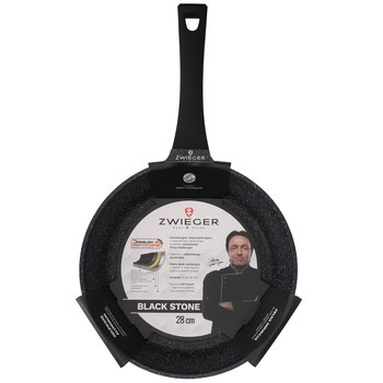 Patelnia 28cm Black Stone Zwieger