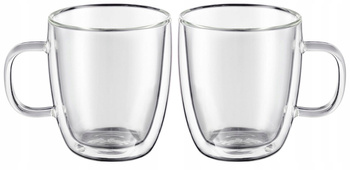 Zestaw 2 szklanek termicznych z uchwytem 350 ml MIA