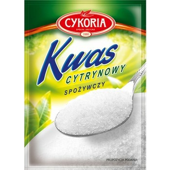 Cykoria Kwas cytrynowy spożywczy 20 g