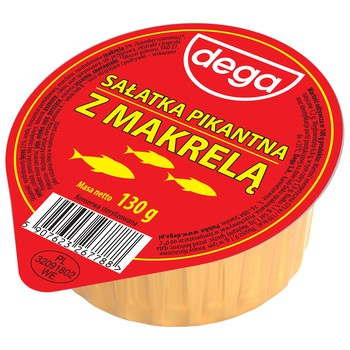 DEGA SAŁATKA PIK.MAKRELA 130G