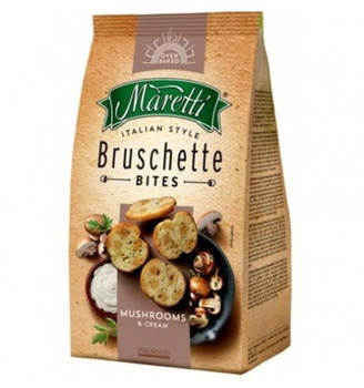 Maretti Pieczone krążki chlebowe o smaku grzybów ze śmietaną 70 g