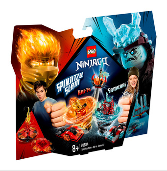 Klocki LEGO Ninjago Potęga Spinjitzu — Kai kontra samuraj 70684