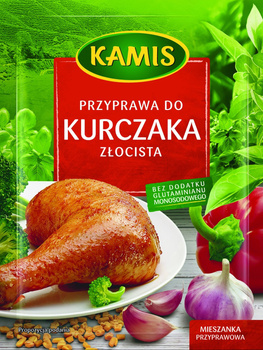 Kamis Przyprawa do kurczaka złocista 30 g