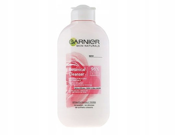 Garnier Skin Naturals Botanical Łagodzące mleczko z wodą różaną skóra sucha i wrażliwa 200 ml