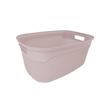 Kosz na pranie marten 30l  różowy Keeeper