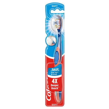 Colgate 360° Interdental Szczoteczka do zębów miękka SOFT