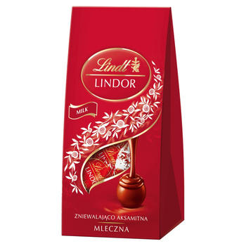 Lindt Lindor Praliny z czekolady mlecznej 100 g