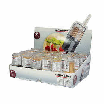 Wykałaczki drewniane  190 szt  box Fackelmann