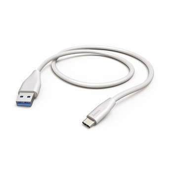 Kabel do ładowania i synchronizacji Hama USB 3.1 Type-C 1,5m biały