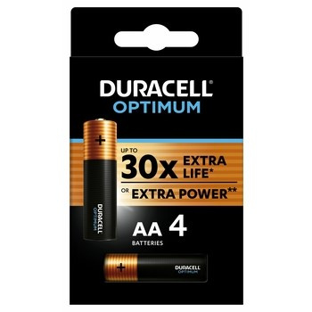 Bateria Alkaliczna Duracell OPTIMUM AA 4szt.
