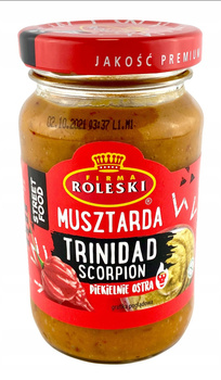 Roleski Musztarda trinidad scorpion piekielnie ostra 210g