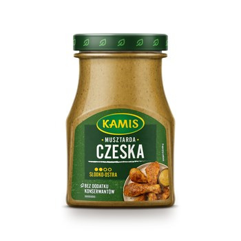 KAMIS MUSZTARDA CZESKA 180G