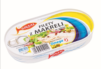 Graal Filety z makreli w oleju 170g
