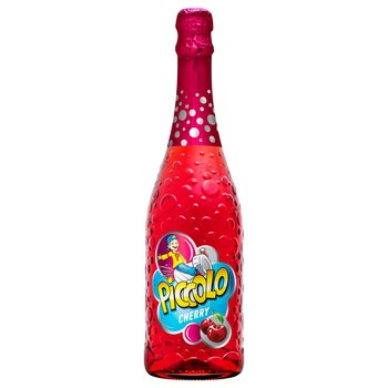 Piccolo Napój bezalkoholowy gazowany o smaku wiśniowym 750 ml