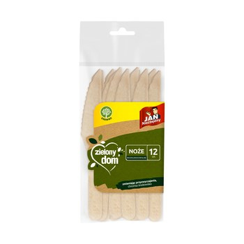 Jan Niezbędny Zielony Dom Noże drewniane 12 szt.