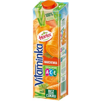 Hortex Vitaminka Sok marchewka 1 l
