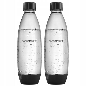SodaStream butelka Fuse czarna  1 L – DWUPAK