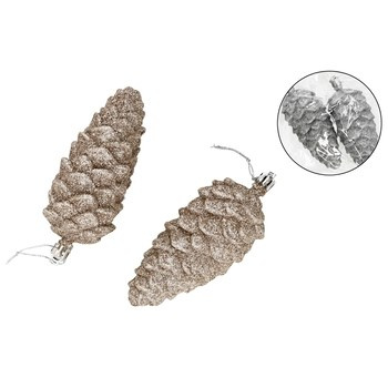 EM&EM Zawieszki szyszki mix kolor