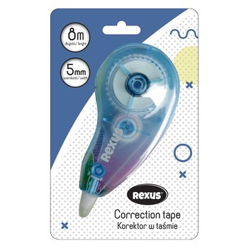 Korektor w taśmie 5mm x 8m REXUS