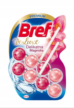 Bref WC DeLuxe Zawieszka toaletowa delikatna magnolia 2 x 50 g
