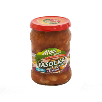 Moja Kuchnia Fasolka z kiełbasą 500g