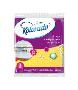 Kolorado Ścierkigąbczaste Spongy 3 szt
