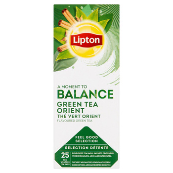 Lipton Herbata zielona o smaku orientalnych przypraw 32,5g