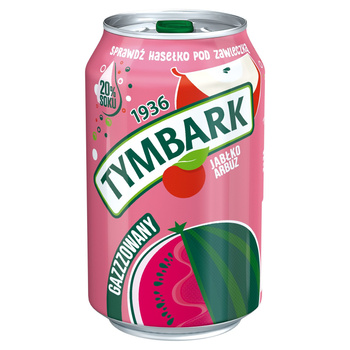 Tymbark Napój gazowany jabłko arbuz 330 ml