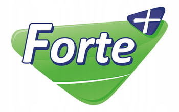 FORTE+ Worki na śmieci zawiązywane 60L 16 szt. LDPE