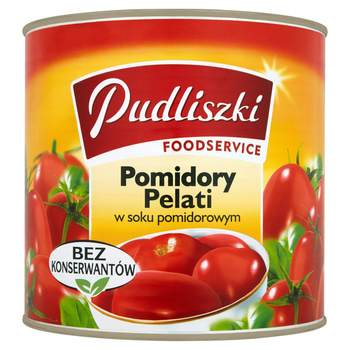 Pudliszki Pomidory pelati w soku pomidorowym 2,55 kg