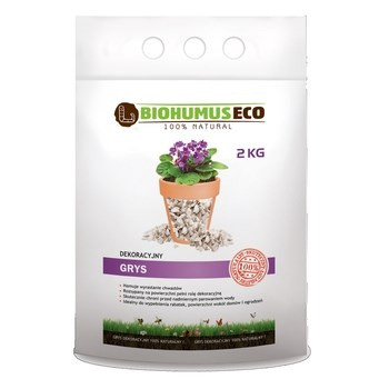 Grys Dekoracyjny - kamień nawierzchniowy 2 kg Biohumuseco