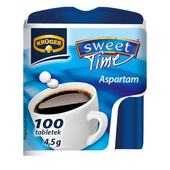Krüger Sweet Time Słodzik stołowy w tabletkach 4,5 g (100 sztuk)