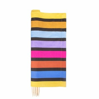 Parawan plażowy pasy kolor 6m SPRINGOS