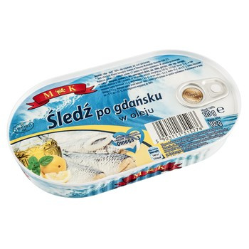 MK.ŚLEDŹ W OLEJU PO GDAŃS.170G