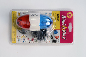 Dzwonek rowerowy POLICJA 6LED