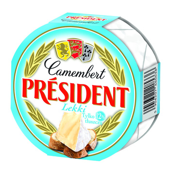 Président Ser Camembert lekki 120 g