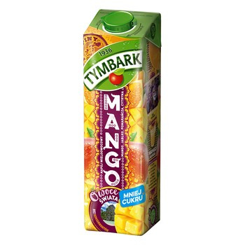 Tymbark Owoce Świata Napój wieloowocowy mango 1 l