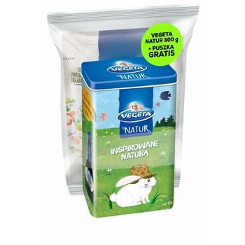 Vegeta Natur Przyprawa warzywna do potraw 300 g i puszka