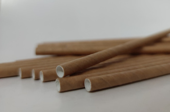 Słomki papierowe typu shake, kraft -opakowanie 50szt HORECA POLSKA