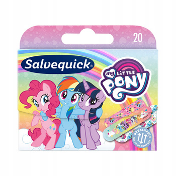SALVEQUICK plastry dla dzieci My little pony 20 szt.