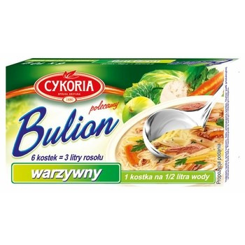 Cykoria Bulion warzywny 60 g (6 x 10 g)