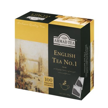 AHMA ENGLISH TEA NO1 B/Z 100TB