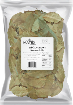 Liść laurowy 500g MATEX