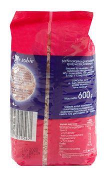 o'Sole Sól himalajska gruboziarnista jodowana 600 g