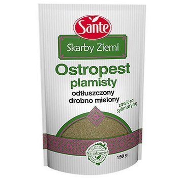 Sante Skarby Ziemi Ostropest plamisty odtłuszczony drobno mielony 150 g