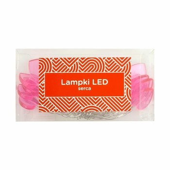 Lampki LED. Serca