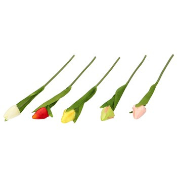 EM&EM Kwiat sztuczny tulipan 38 cm mix