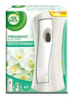 Air Wick Automatyczny odświeżacz powietrza i wkład białe kwiaty 250ml