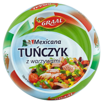 GRAAL Mexicana Tuńczyk z warzywami 280 g